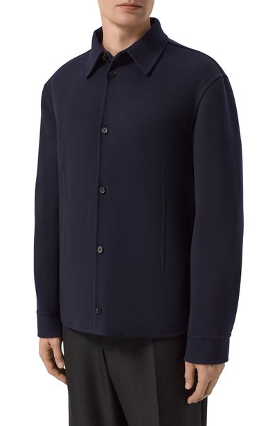 Шерстяная куртка-рубашка JIL SANDER, арт. J22SW0175/J40035, фото 3
