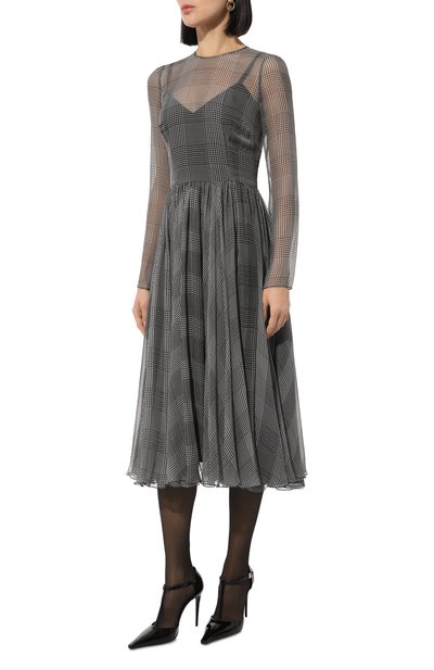 Шелковое платье DOLCE & GABBANA, арт. F6JGNT/IS1WD, фото 3