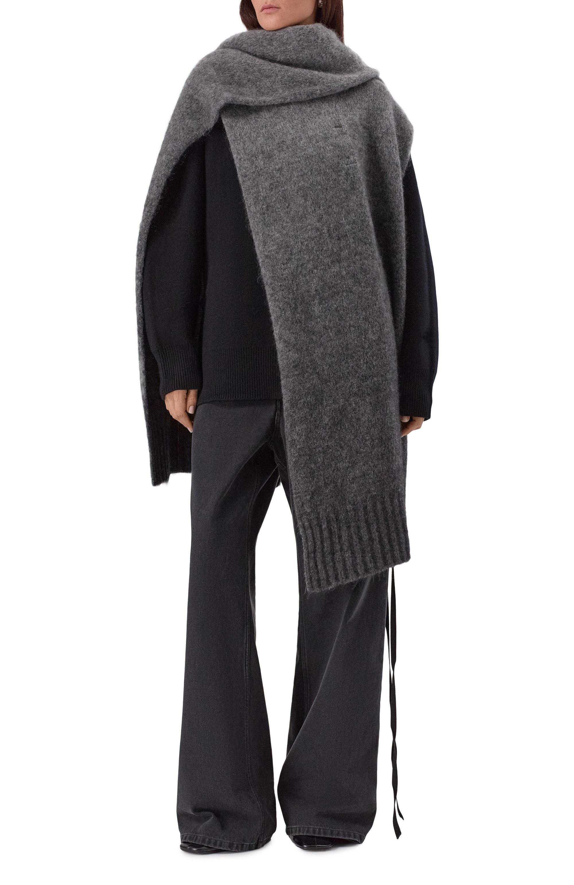 Шерстяной шарф ISABEL BENENATO, арт. DK63F25, фото 2