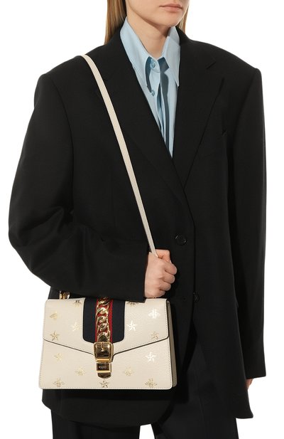 Сумка sylvie bee star style GUCCI, арт. 524405 DJ2RG, фото 2