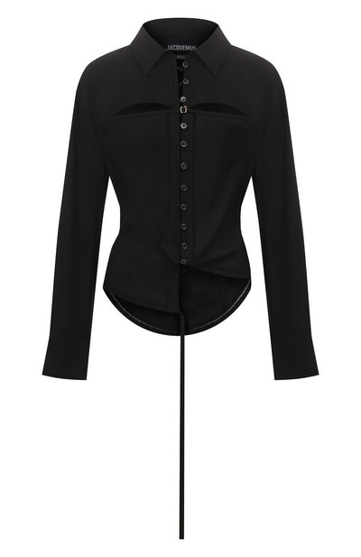 Женская рубашка из вискозы JACQUEMUS, арт. 211SH10/102990