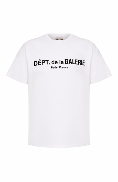 Мужская хлопковая футболка GALLERY DEPT., арт. T0P036/C0TT0N