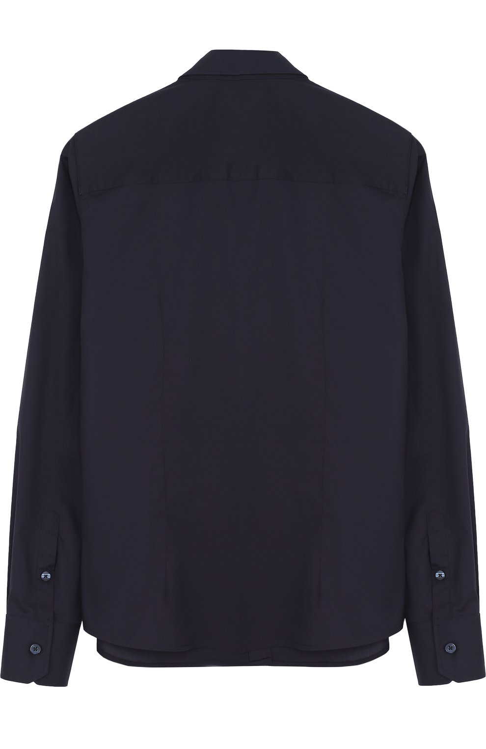 Хлопковая рубашка с логотипом бренда ARMANI JUNIOR, арт. 6Y4C14/4NEAZ/11A-16A, фото 2