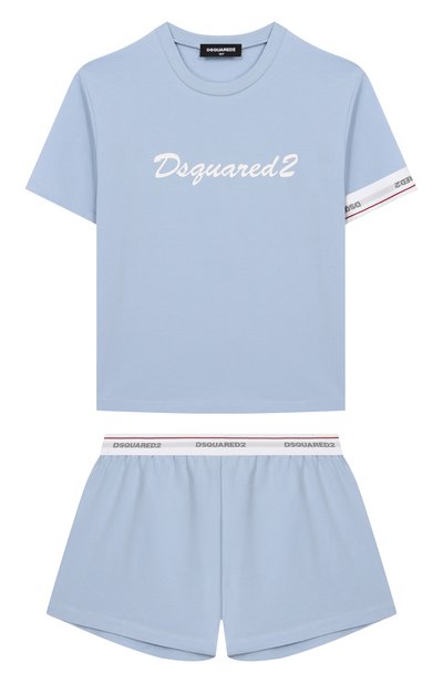Хлопковая пижама DSQUARED2, арт. DQ3246/D008J