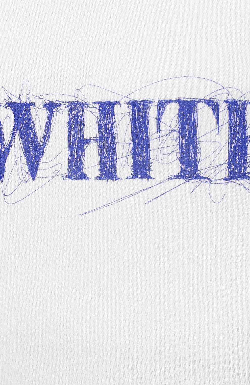 Хлопковая футболка OFF-WHITE белого цвета по цене 29100 руб., арт. 0WAA040F21JER002, фото 5 Хлопковая футболка OFF-WHITE, арт. 0WAA040F21JER002, фото 5