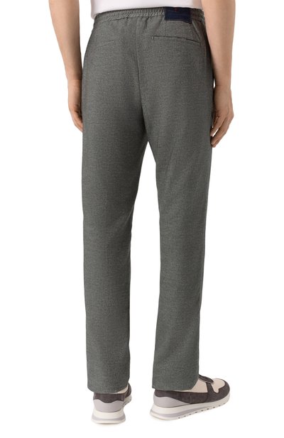 Брюки из хлопка и шерсти KITON, арт. UPLACRK0131H02, фото 4