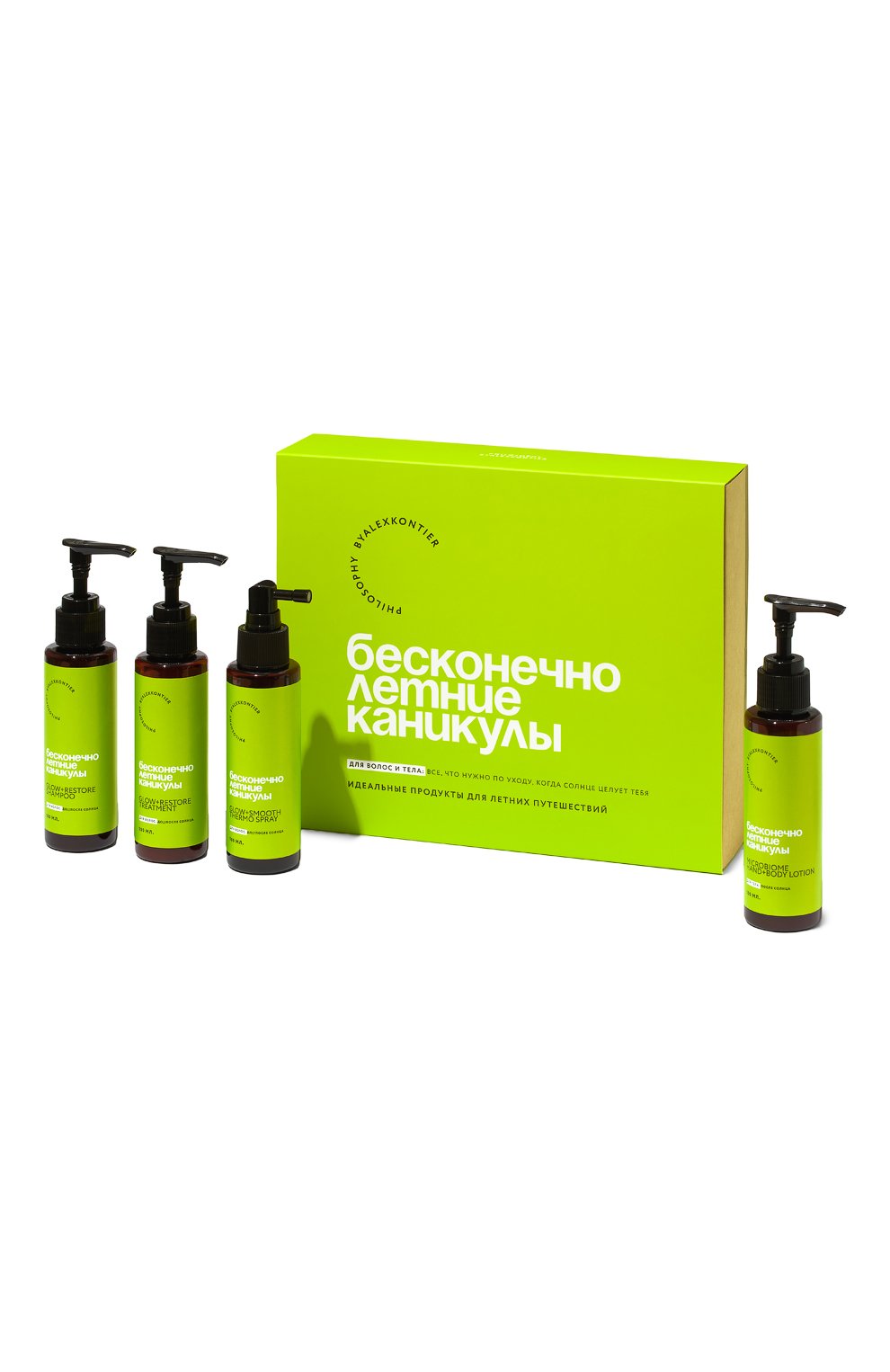 Набор «бесконечно летние каникулы» (4x100ml) PHILOSOPHY BY ALEX KONTIER, арт. 4610030821603, фото 1
