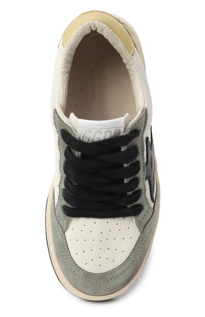 Кожаные кеды ball star GOLDEN GOOSE DELUXE BRAND, арт. GYF00439.F007449, фото 4