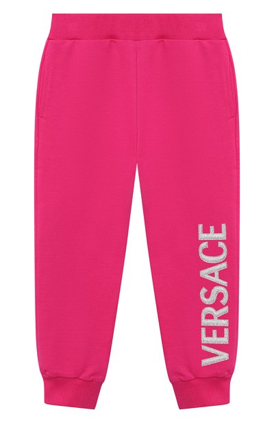 Хлопковые джоггеры VERSACE, арт. YC000420/YA00078/4A-6A, фото 1