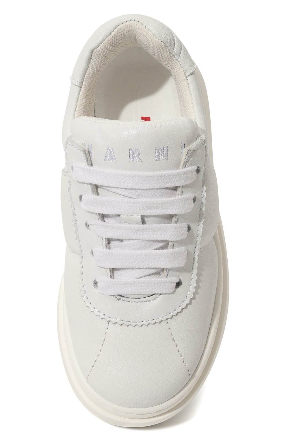 Кожаные кеды MARNI, арт. 76723/28-35, фото 4