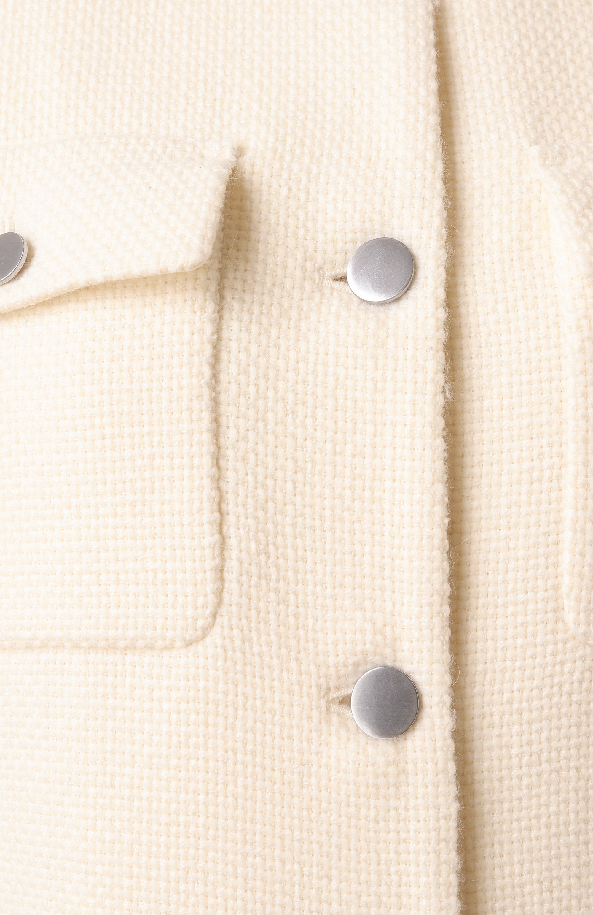 Твидовый жакет THEORY кремового цвета по цене 46450 руб., арт. 00805118, фото 6 Твидовый жакет THEORY, арт. 00805118, фото 6