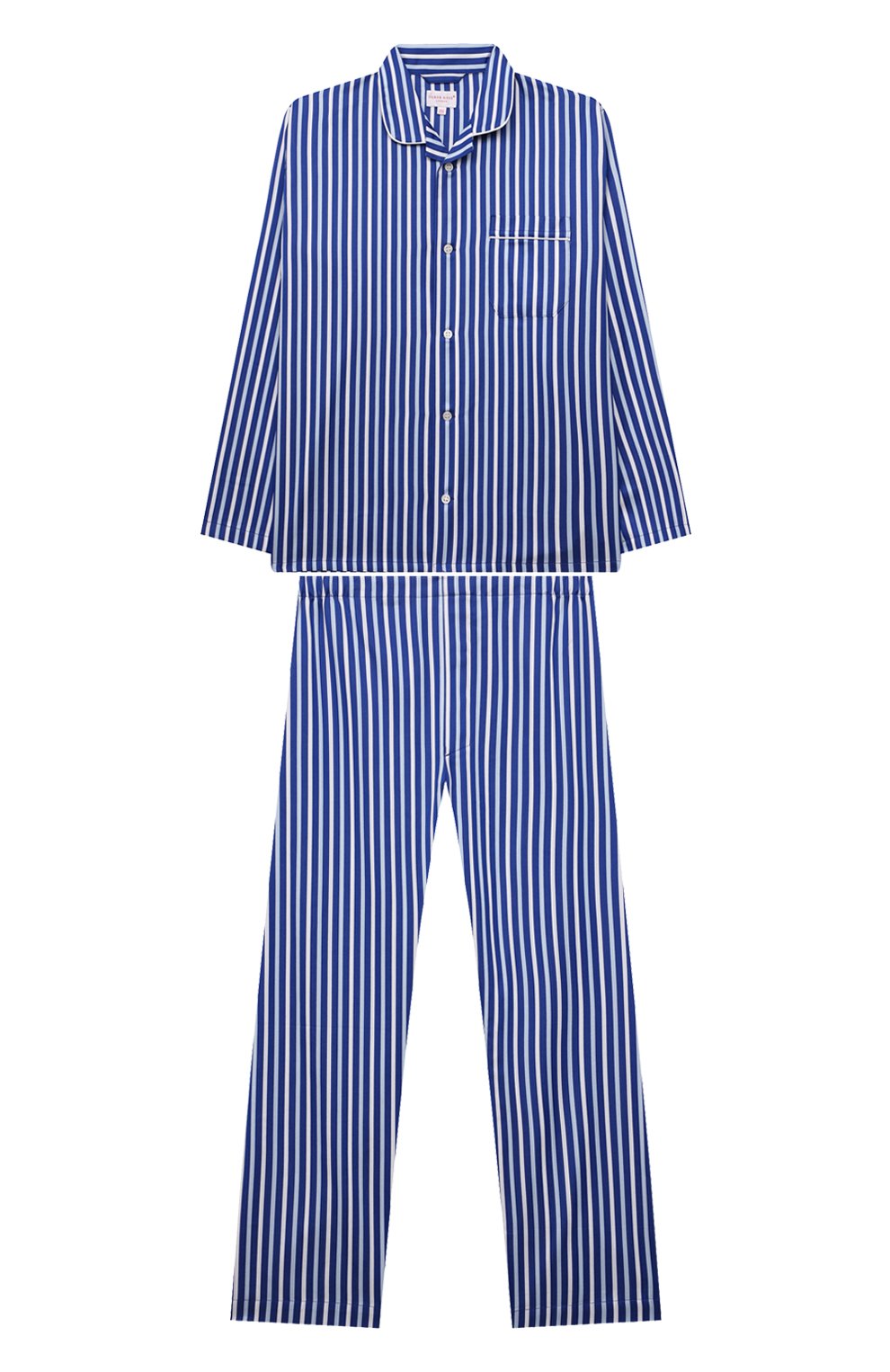 Хлопковая пижама DEREK ROSE, арт. 7025-WELL052, фото 1