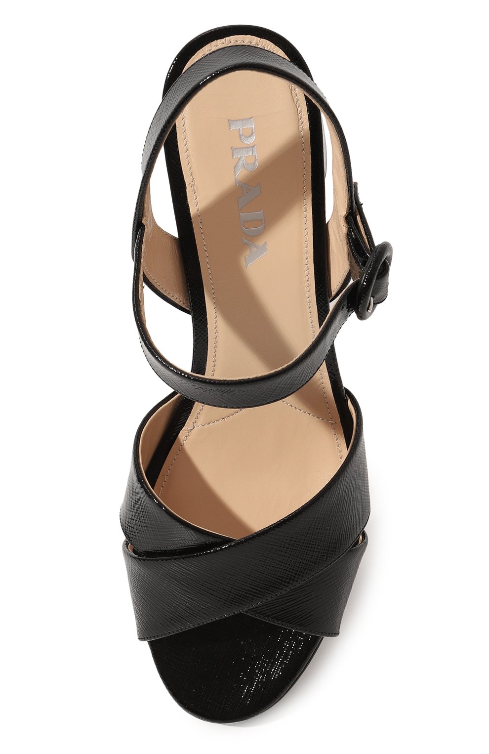 Кожаные босоножки PRADA, арт. 1XP890-3A9S-F0002-B065, фото 6