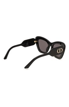 Женские солнцезащитные очки DIOR EYEWEAR черного цвета, арт. DI0RB0BBY B1U 10A0 | Фото 4 (Региональные ограничения белый список (Axapta Mercury): Не проставлено; Нос: Не проставлено; Материал: Пластик; Тип очков: С/з; Оптика Гендер: оптика-женское; Очки форма: Бабочка)