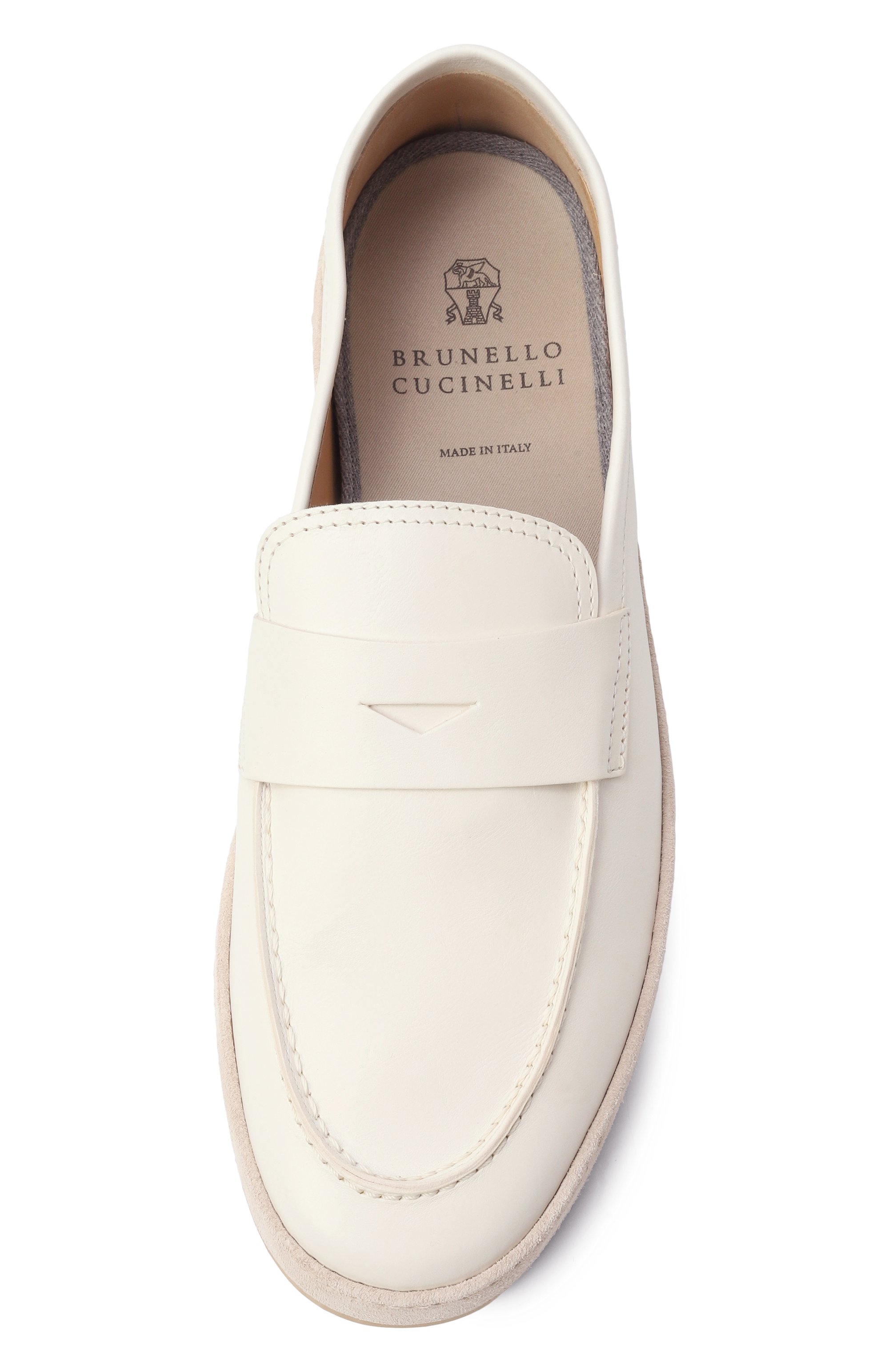 Кожаные пенни-лоферы BRUNELLO CUCINELLI, арт. MZUET0S725, фото 6