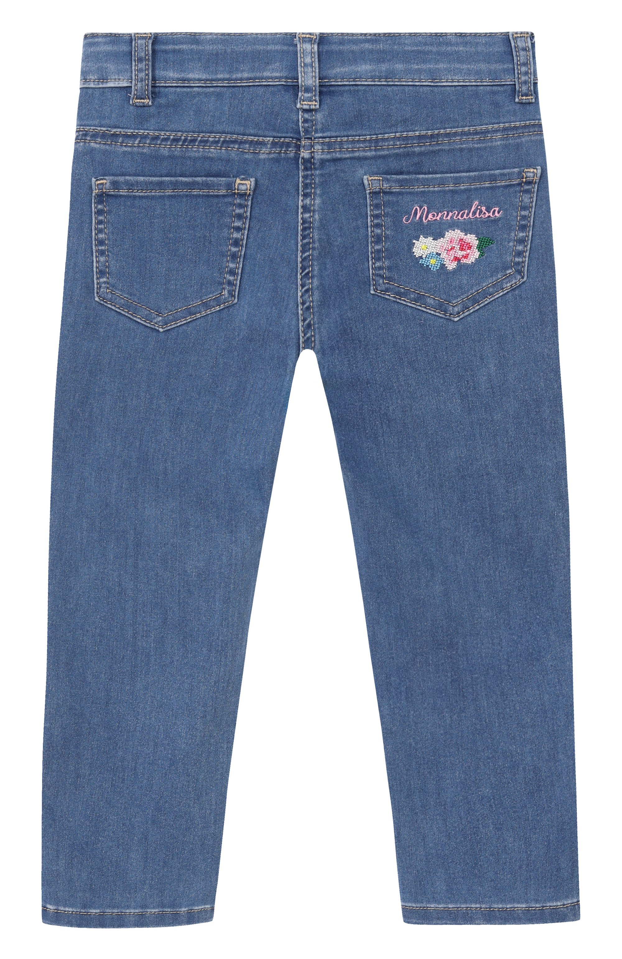 Джинсы MONNALISA, арт. 39G403, фото 2
