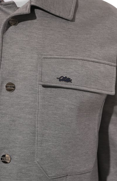 Куртка из шелка и хлопка ZILLI, арт. 0V001GM061430006U, фото 5