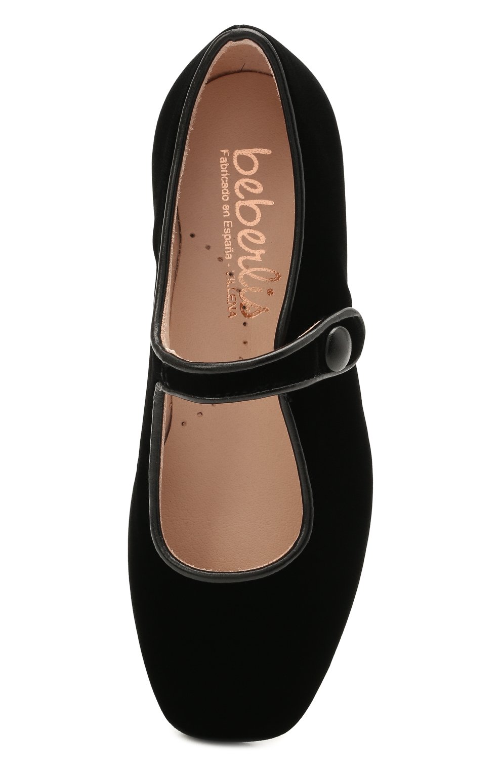 Балетки BEBERLIS черного цвета по цене 9375 руб., арт. 21583/27-30, фото 4 Балетки BEBERLIS, арт. 21583/27-30, фото 4