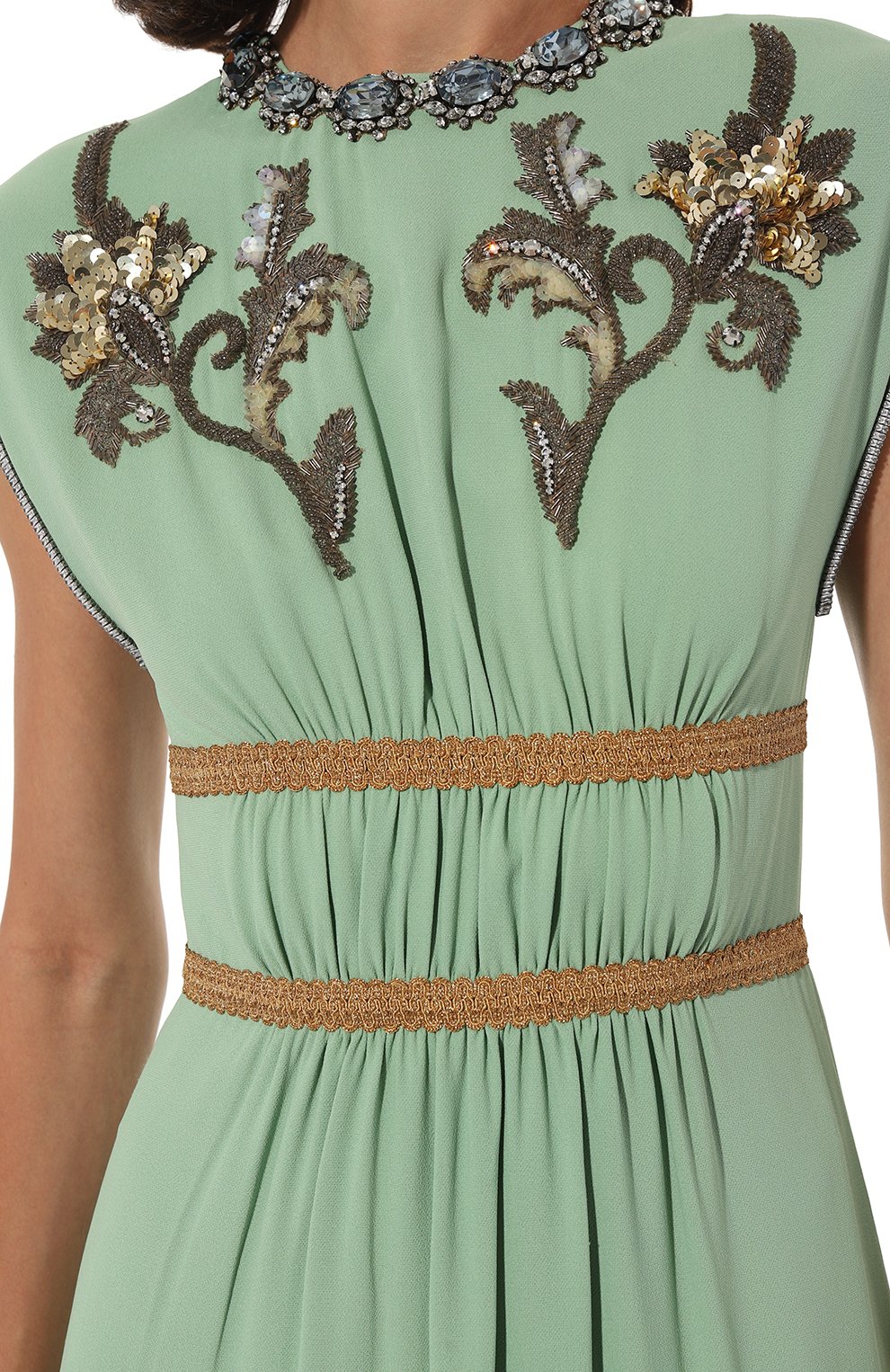 Платье из вискозы GUCCI, арт. 598929 XJBY9, фото 5