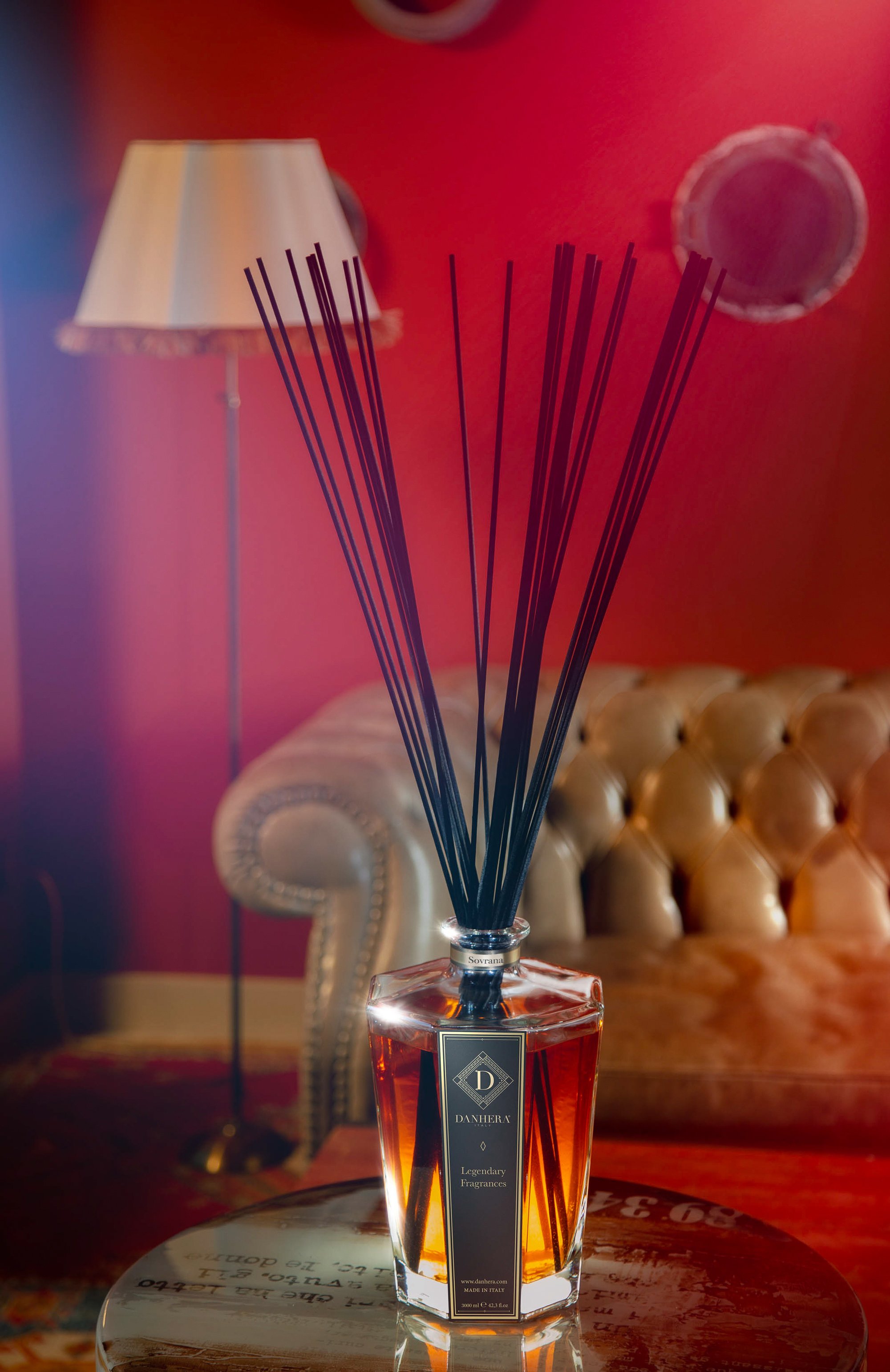 Диффузор sovrana (ваза 1250ml + рефил 3x500ml) DANHERA ITALY, арт. DANHSOV1250DEC, фото 6