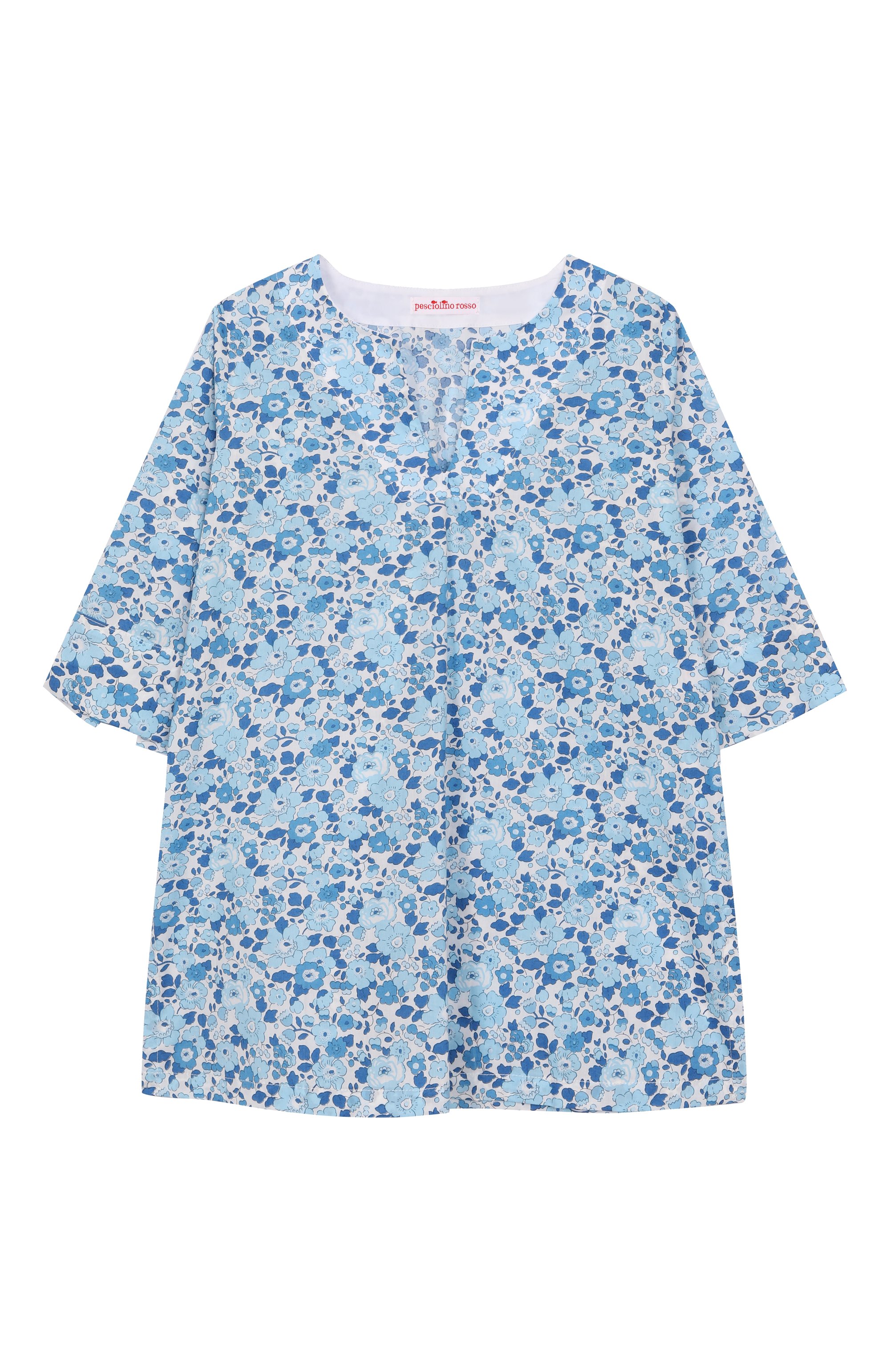 Хлопковая туника PESCIOLINO ROSSO, арт. PBSC2LIBERTY/8A-12A, фото 1