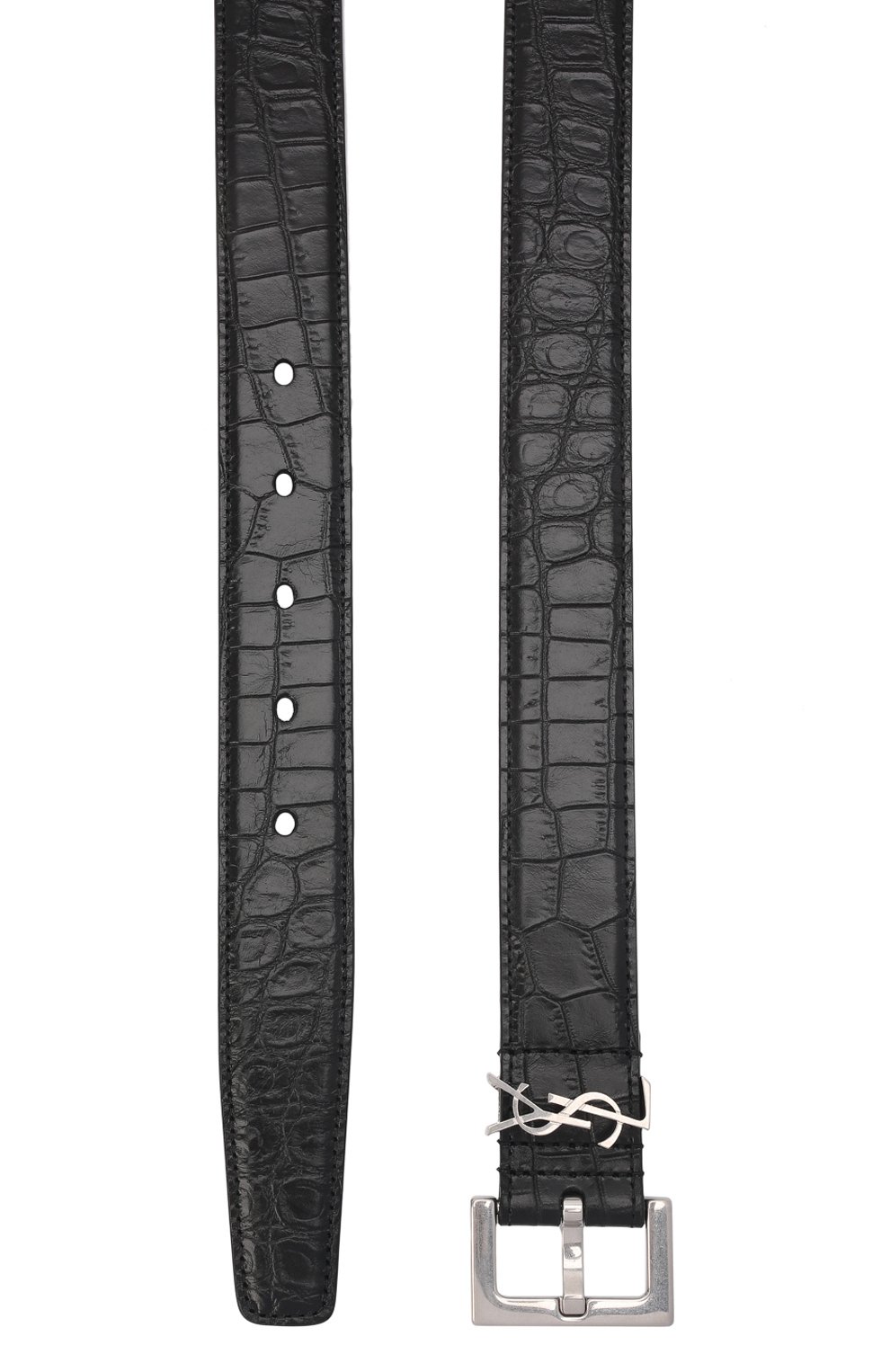 Кожаный ремень SAINT LAURENT, арт. 634440/DZE0E, фото 3