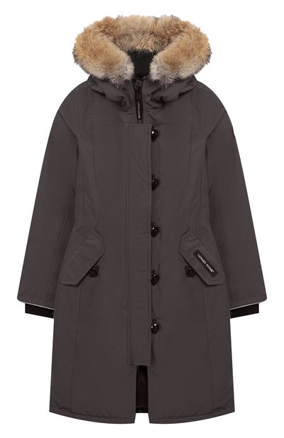 Пуховая парка brittania с меховой отделкой капюшона CANADA GOOSE, арт. 4593Y, фото 1