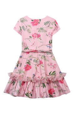 Хлопковое платье MONNALISA, арт. 71C907, фото 2