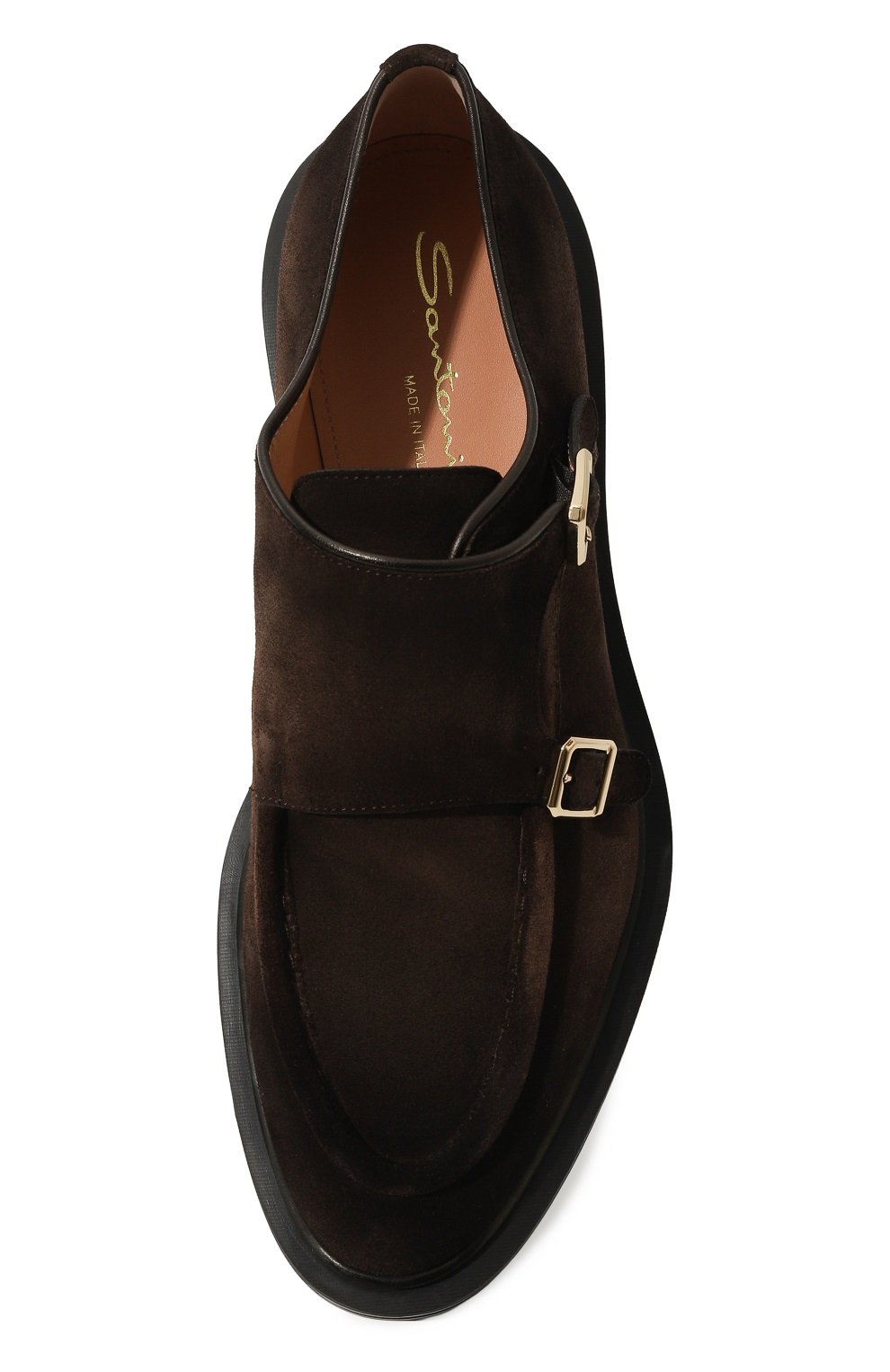 Замшевые монки SANTONI, арт. WUCG59605NERNHSY, фото 6