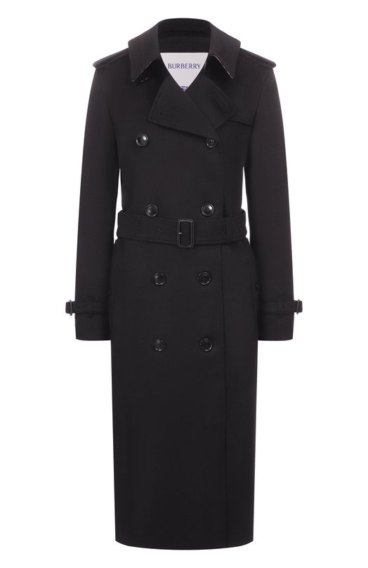 Кашемировый тренч Burberry 8111566 Чёрный 8111566