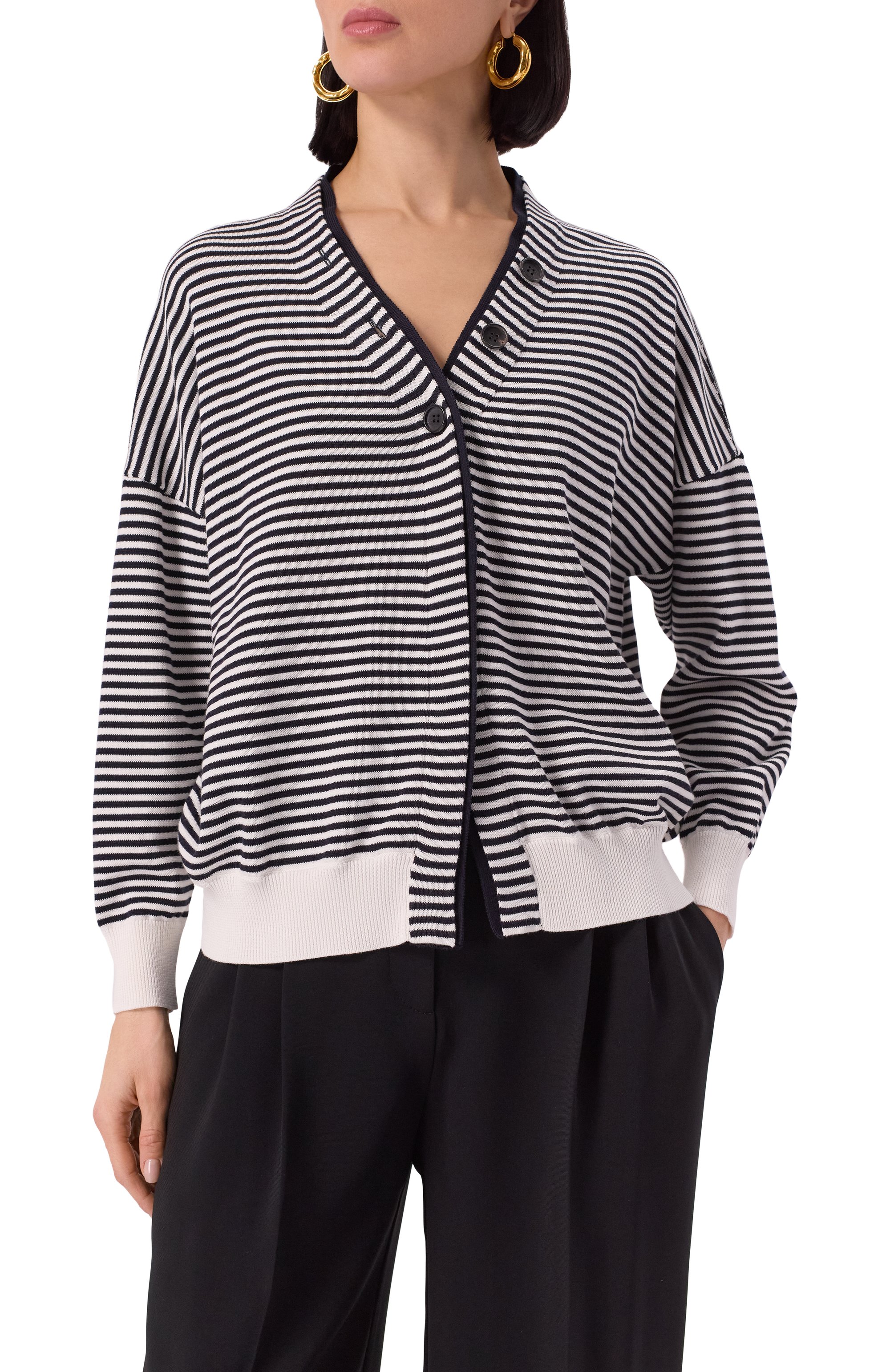 Хлопковый кардиган LORENA ANTONIAZZI, арт. P25129CM10A/1329, фото 3