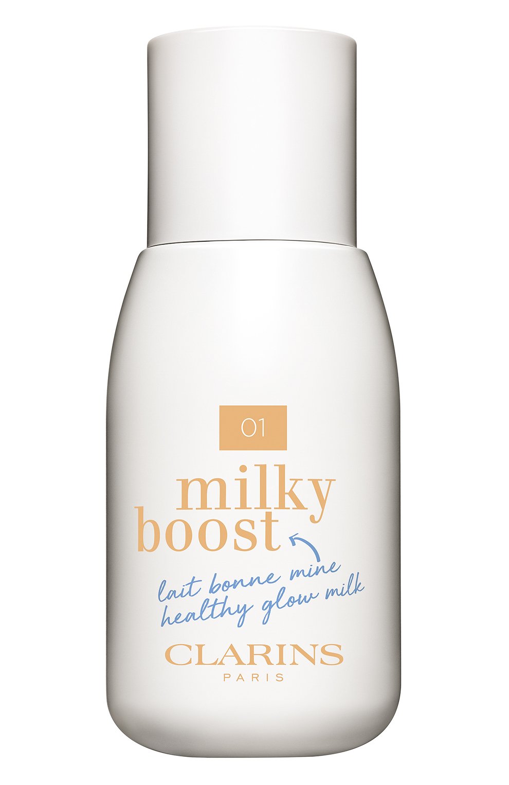 Оттеночный флюид для лица milky boost, 01 (50ml) CLARINS, арт. 80060648, фото 1
