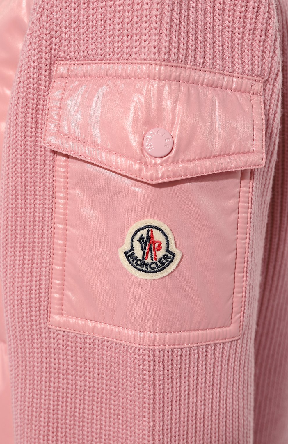 Комбинированный кардиган MONCLER, арт. 9B000-13-M1131, фото 5