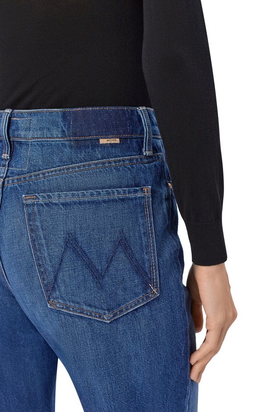 Джинсы  Mother 10947-1396/THE RAMBLER ZIP HEEL (SUPERI0R) Синий  10947-1396/THE RAMBLER ZIP HEEL (SUPERI0R) Фото 5