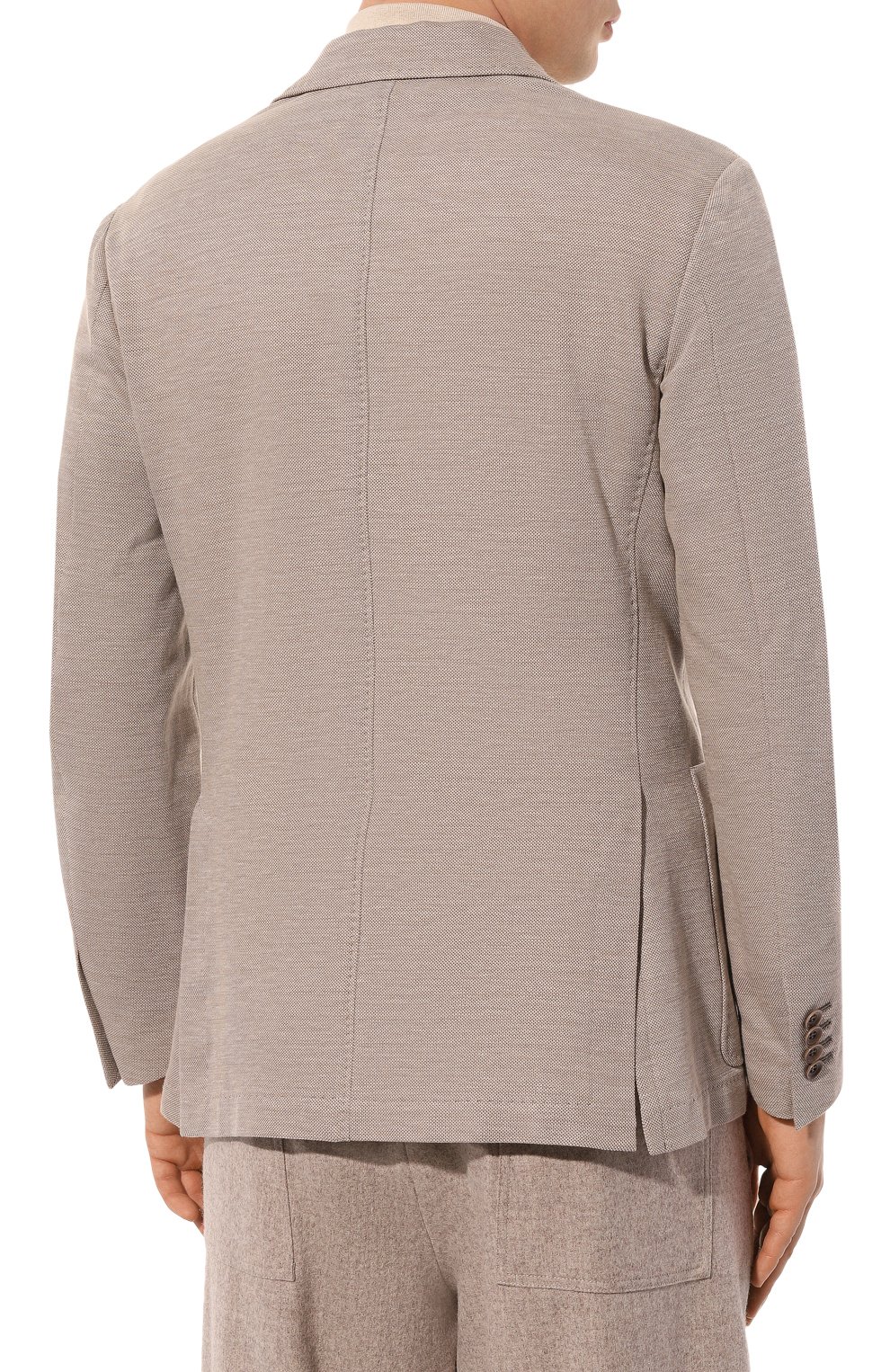 Хлопковый пиджак CANALI, арт. J0147/JJ01974, фото 4