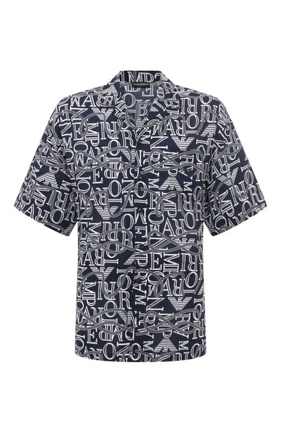 Рубашка из вискозы EMPORIO ARMANI, арт. 211881/4R466, фото 1