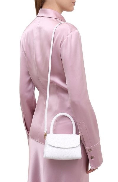 Сумка BY FAR белого цвета по цене 62950 руб., арт. 21CRMINAPWDSMA, фото 5 Сумка BY FAR, арт. 21CRMINAPWDSMA, фото 5