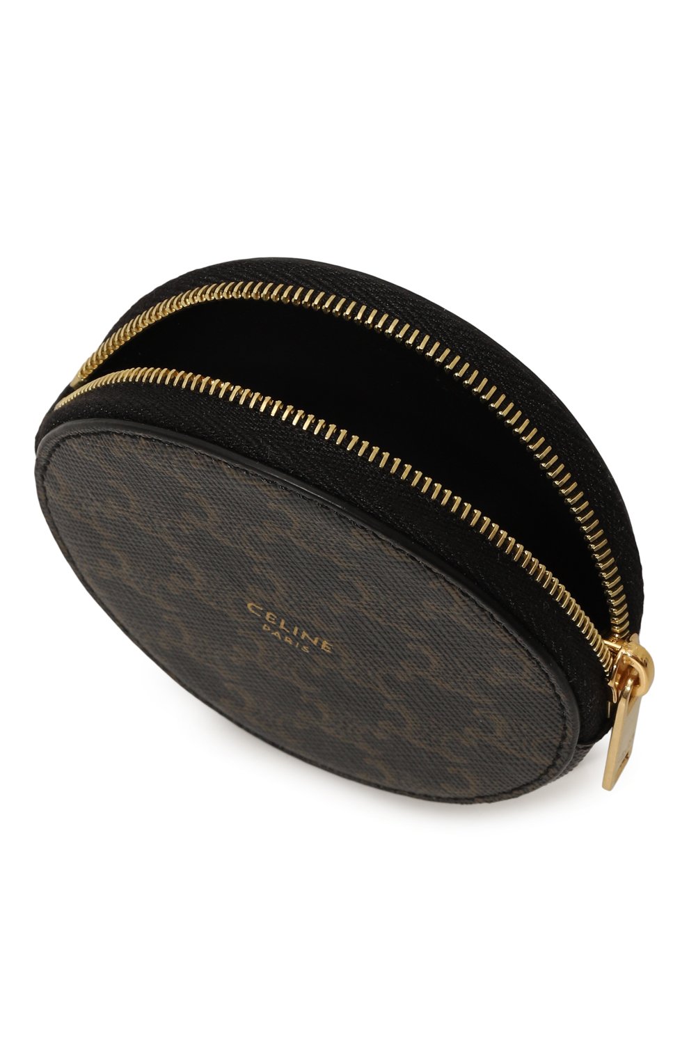 Кошелек для монет CELINE черного цвета по цене 27550 руб., арт. 10D22/2BQ3, фото 3 Кошелек для монет CELINE, арт. 10D22/2BQ3, фото 3