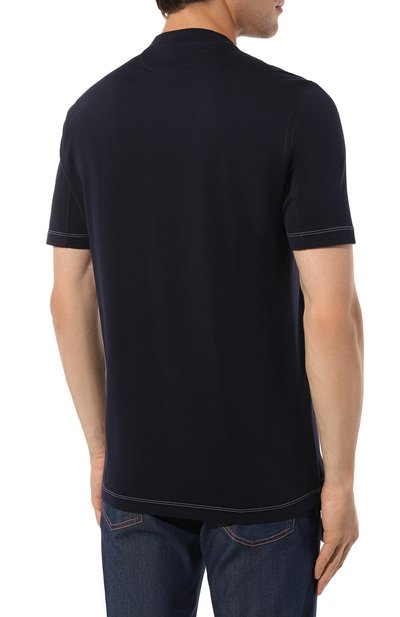 Хлопковая футболка BRUNELLO CUCINELLI, арт. M0T618481P, фото 4