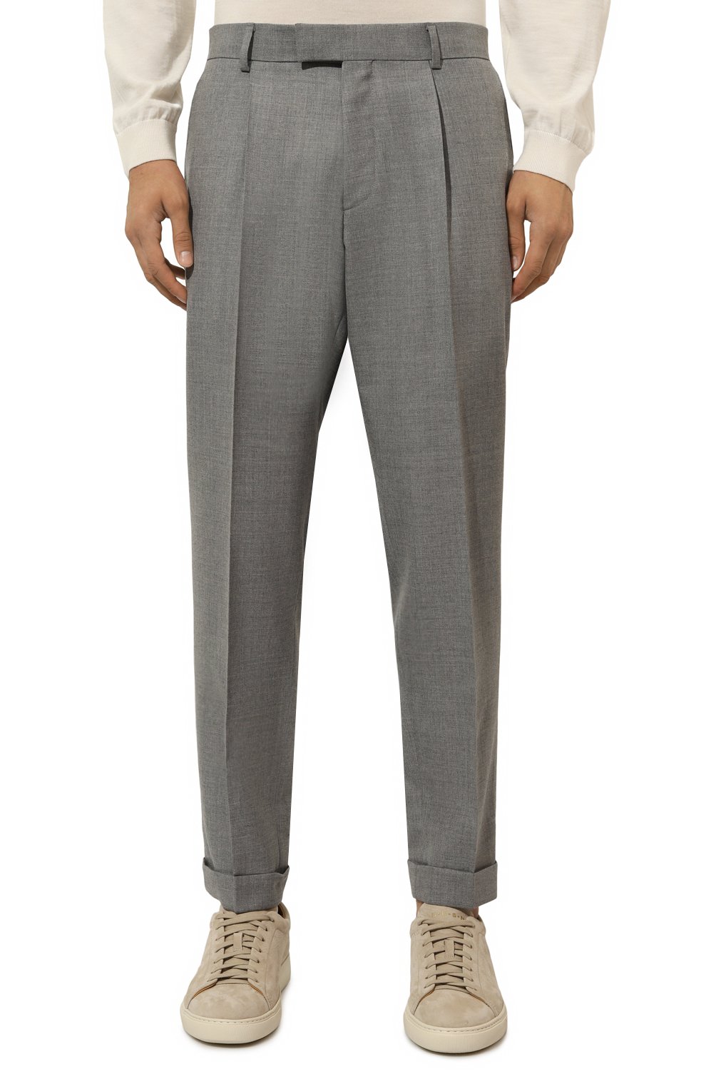 Шерстяные брюки BOSS, арт. 50521029, фото 3