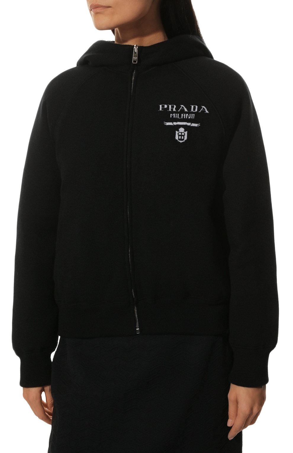 Пуховый бомбер PRADA, арт. P25I95-10J4-F0002-212, фото 3