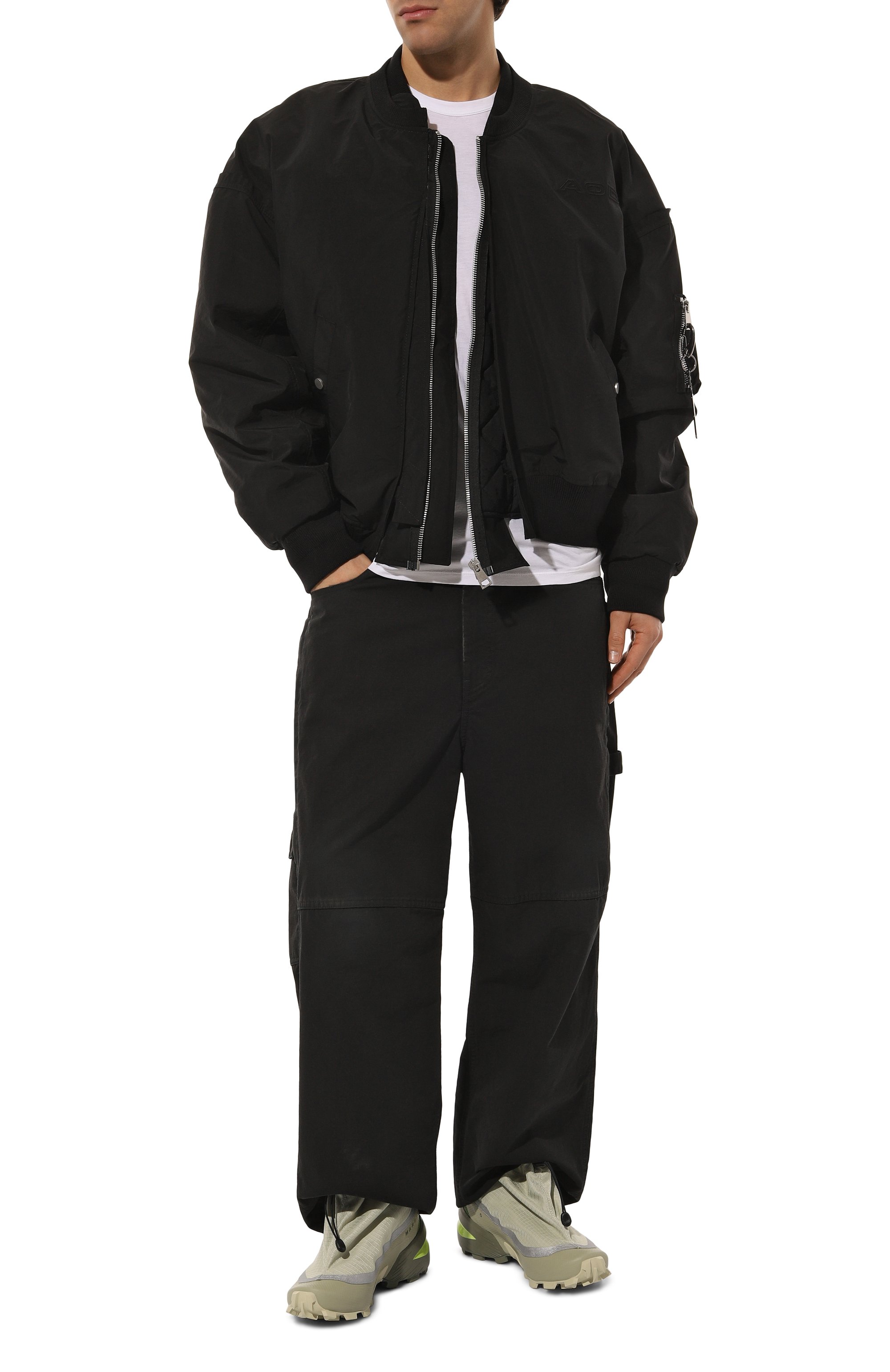 Текстильные кроссовки mm6 x salomon cross low MM6, арт. SH3WS0006/P7011, фото 2