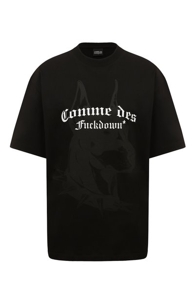 Женская хлопковая футболка COMME DES FUCKDOWN, арт. CFABW00133