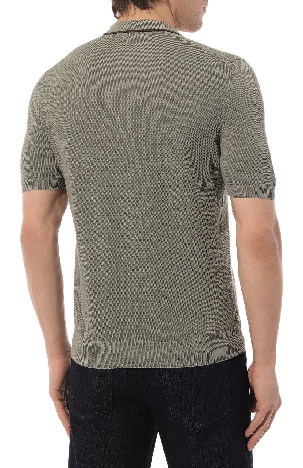 Хлопковое поло  GRAN SASSO, арт. 57157/20642, фото 4