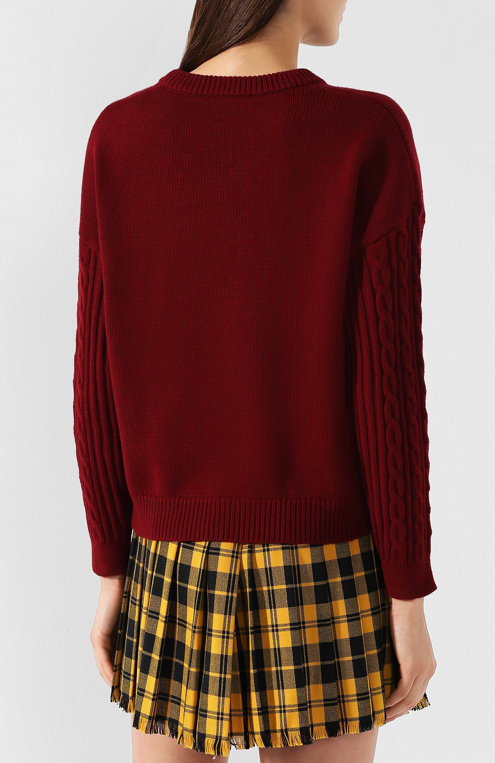 Свитер из смеси шерсти и хлопка KENZO, арт. F962T06363XC, фото 4