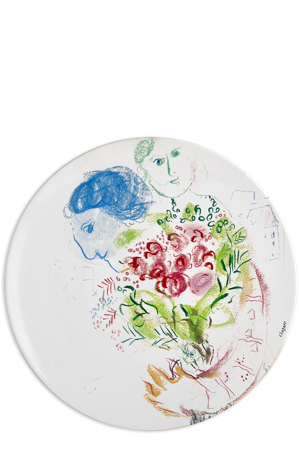 Набор из 6-ти обеденных тарелок collection marc chagall BERNARDAUD, арт. 0088/13-6, фото 5
