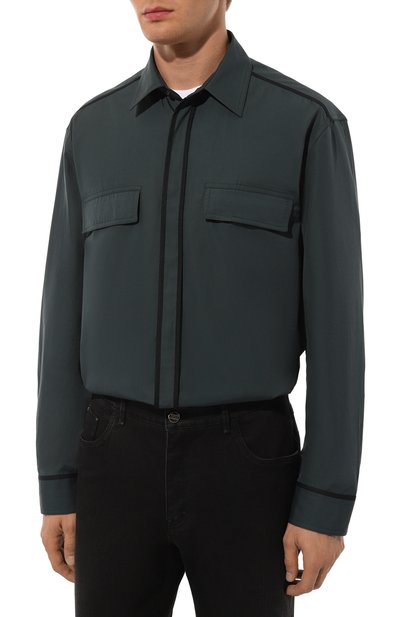 Хлопковая рубашка ZILLI, арт. SP0H01M010004201A, фото 3