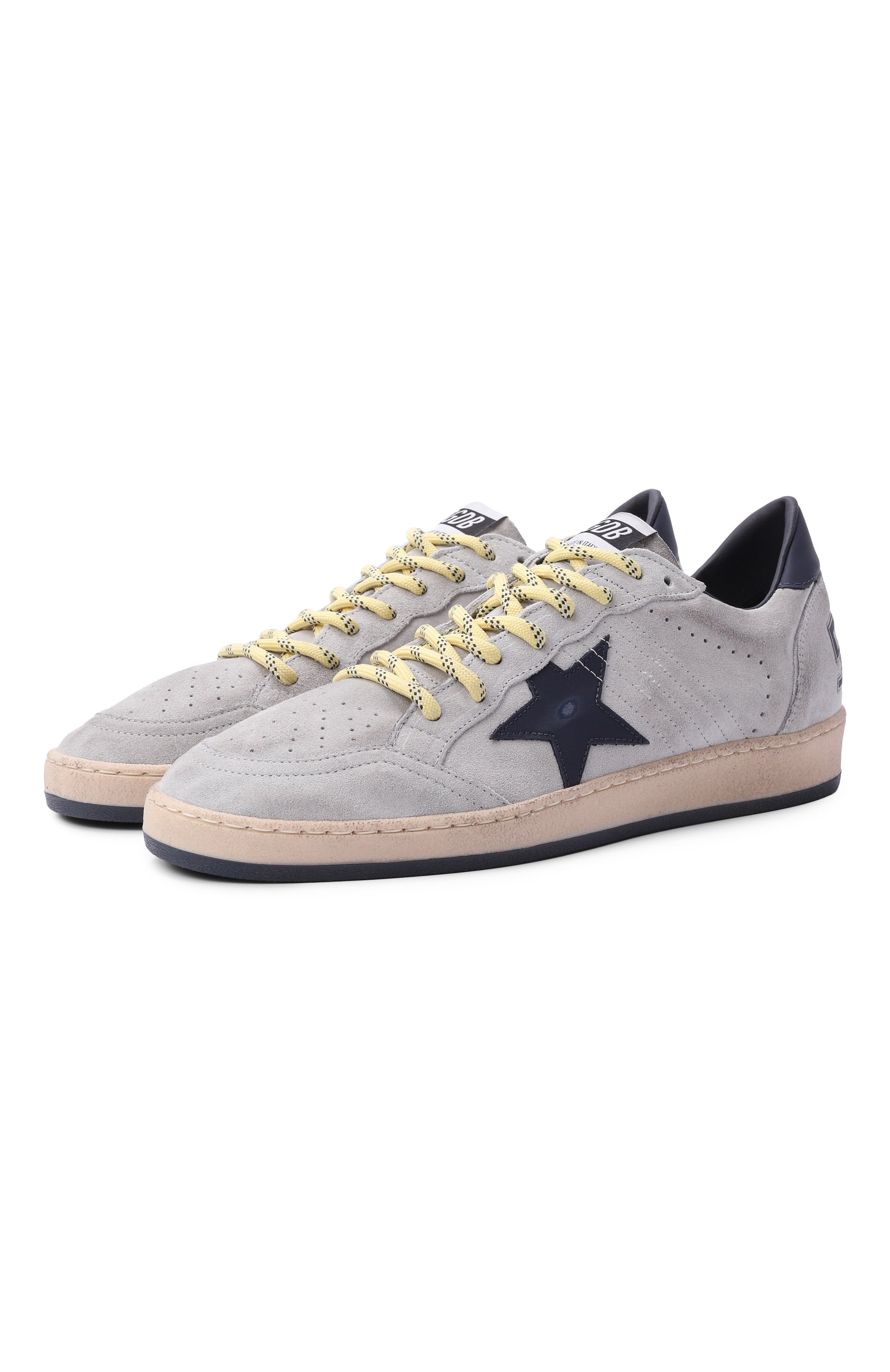 Замшевые кеды ballstar GOLDEN GOOSE DELUXE BRAND, арт. GMF00117.F008727, фото 1