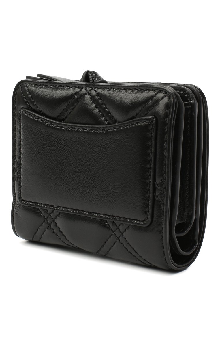 Женские портмоне the quilted softshot MARC JACOBS (THE) черного цвета, арт. M0015781 | Фото 2 (Кросс-КТ: другое; Материал: Натуральная кожа; Материал сплава: Проставлено; Нос: Не проставлено)