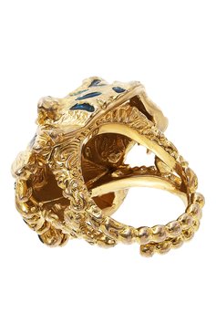 Женское кольцо GUCCI золотого цвета, арт. 539159 I8766 | Фото 3 (Нос: Не проставлено; Региональные ограничения белый список (Axapta Mercury): Не проставлено; Материал: Металл)